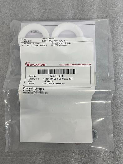 EDWARDS 1.25'' BALL VLV SEAL KIT (LOT OF 2)