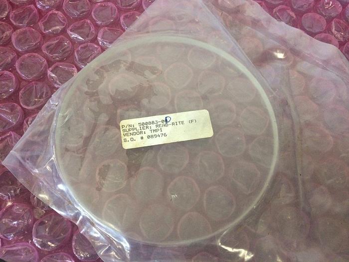 Used GLASS LAB PLATE P/N 500883-00