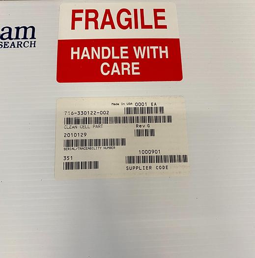 Used LAM RESEARCH 716-330122-002 CLEAN CELL PART