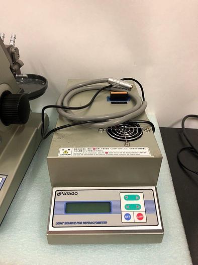 Used ATAGO DR-M2/1550 ABBE REFRACTOMETER WITH LIGHTSOURCE