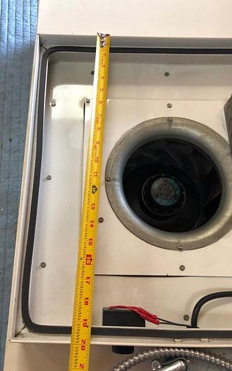 Used CLEANROOM FILTER CRI 12254 SN 0124535. SAM24 MICROSOUND CRF LOW WATT