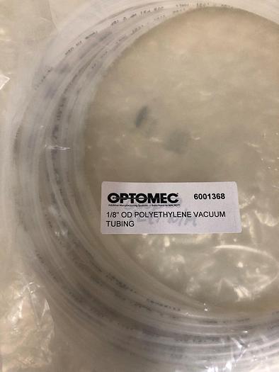Used OPTOMEC 1/8'' OD POLYTHYLENE VACUUM TUBING 6001368