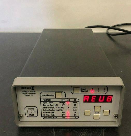 Used ENDEVCO CHARGE & ISOTRON SIGNAL CONDITIONER 133