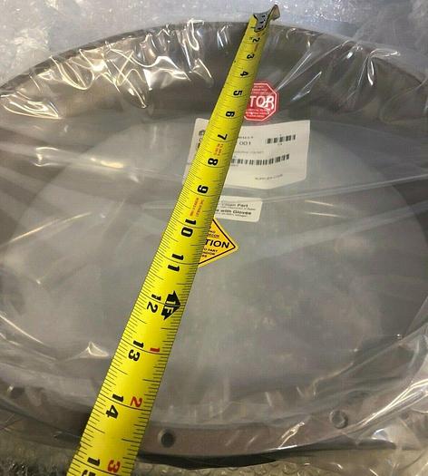 Used AMAT 0020-26312 001 SHIELD, UPPER 8'' DURASOURCE TTN SST