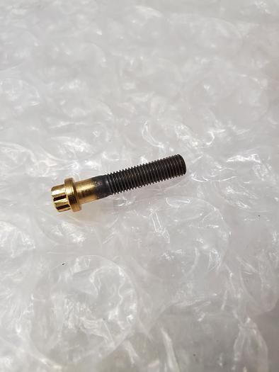 Used DUNIWAY SFBN-24-225 SILVER-PLATED 12 POINT BOLTS (PACK OF 18)