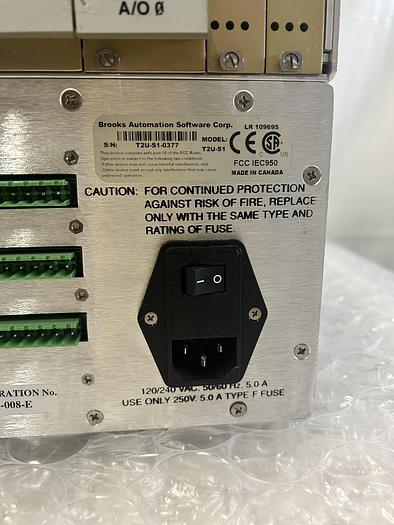 Used BROOKS T2U-S1 TECHWARE-II ULTRA CONTROLLER ASSY