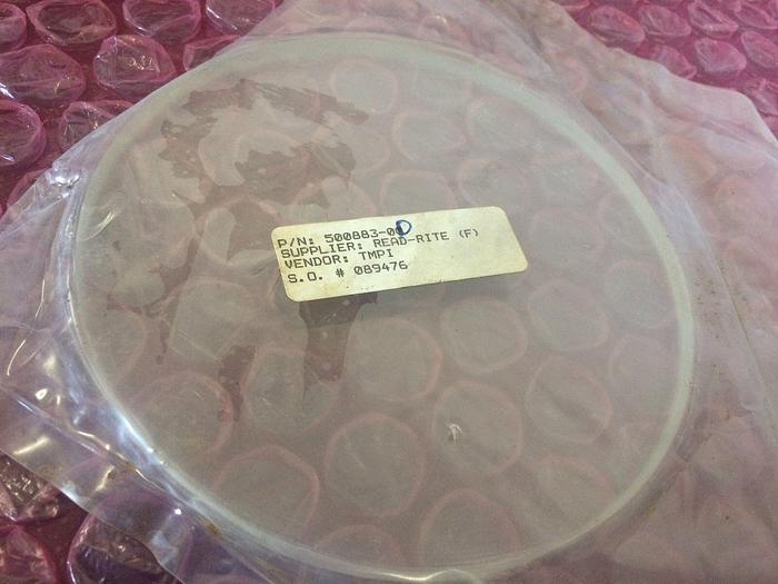 Used GLASS LAB PLATE P/N 500883-00
