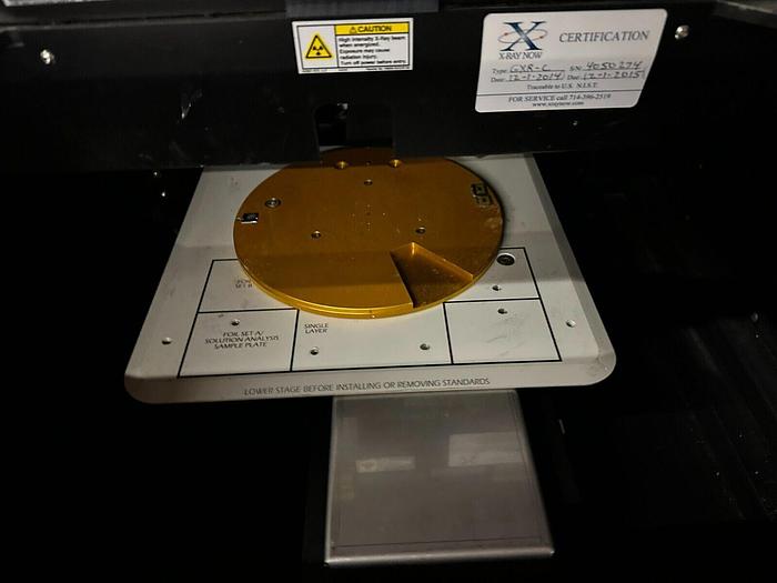Used THERMO MICROXR MICROBEAM XRF SYSTEM MODEL GXRC