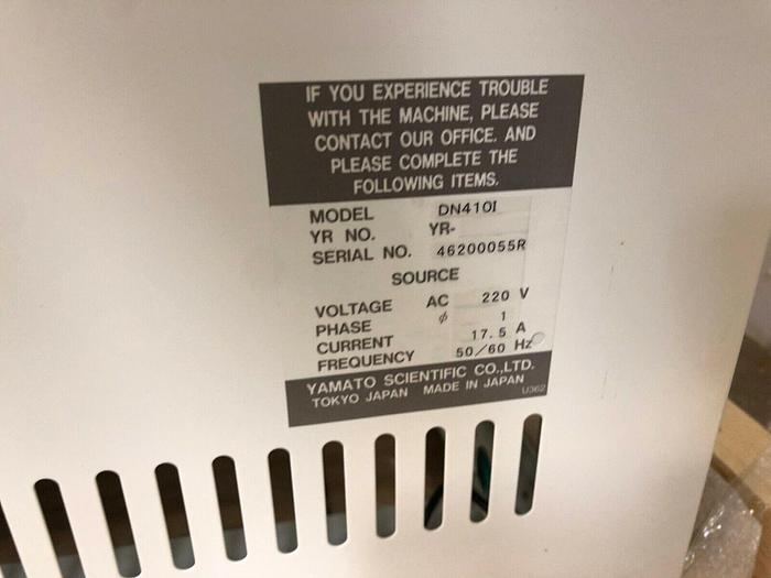 Used YAMATO POST RELEASE BAKE 410I