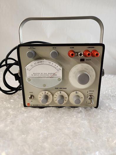 Used 1864 MEHOHMETER GENERAL RADIO