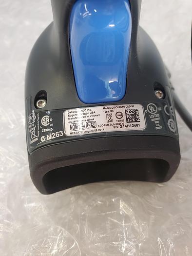 Used DATALOGIC QUICKSCAN QD2430 BARCODE SCANNER