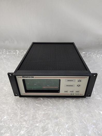 Used INFICON IG3 VACUUM GAUGE CONTROLLER