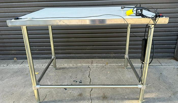Used NSF Stainless Steel Workbench - 30" x 48"