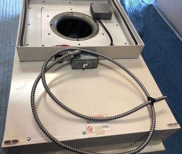 Used CLEANROOM FILTER CRI 12254 SN 0124535. SAM24 MICROSOUND CRF LOW WATT