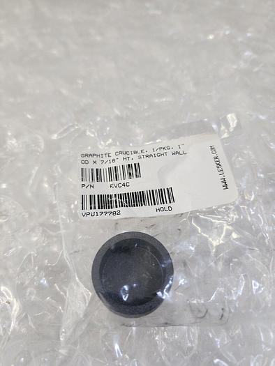 Used LESKER GRAPHITE CRUCIBLE EVC4C