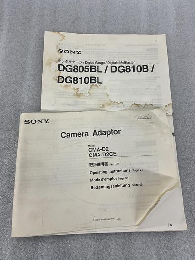 Used SONY CAMERA ADAPTOR CMA-D2