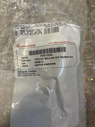 EDWARDS TPU-TCS BELLOW KIT RAISED VLV