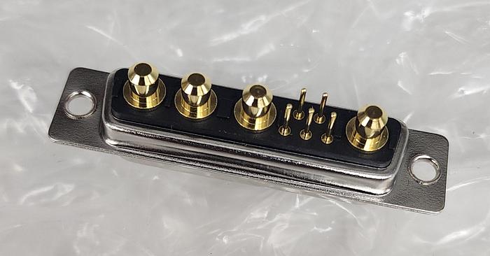 Used DIGI-KEY 738-17 WM 11241 CONN DSUB RCPT 9POS PNL MNT SLDR