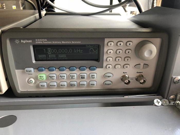 Used AGILENT 33220A ARBITRARY WAVEFORM GENERATOR