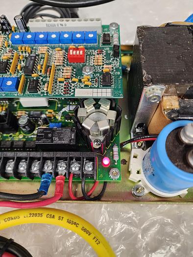 Used INDUSTRIAL DEVICES CORP. D2502B ELECTRIC CYLINDER CONTROL