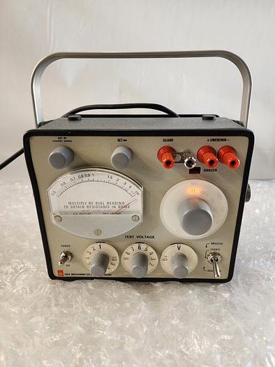 Used 1864 MEHOHMETER GENERAL RADIO