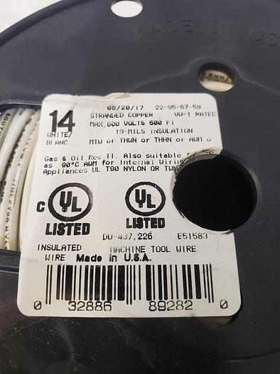 Used SOUTHWIRE E51583 MACHINE TOOL WIRE