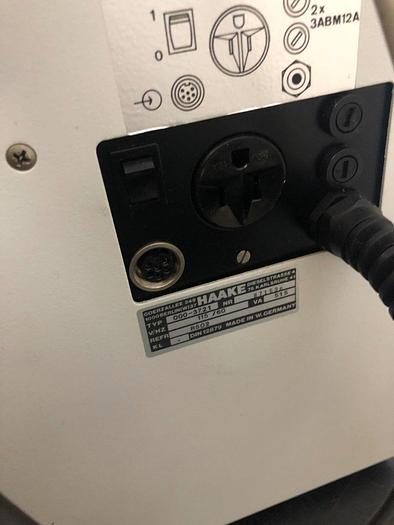 Used Haake F3 K Circulating Water Bath Chiller