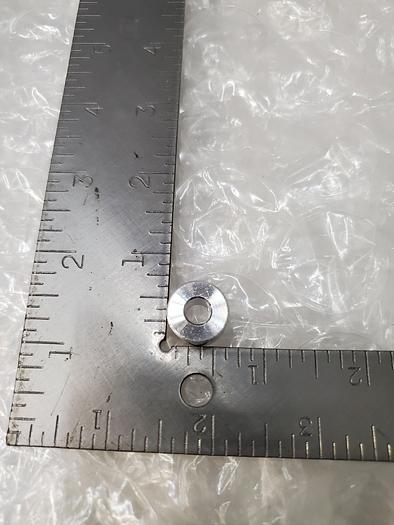Used MCMASTER CARR STAINLESS STEEL SPACERS (LOT OF 4)