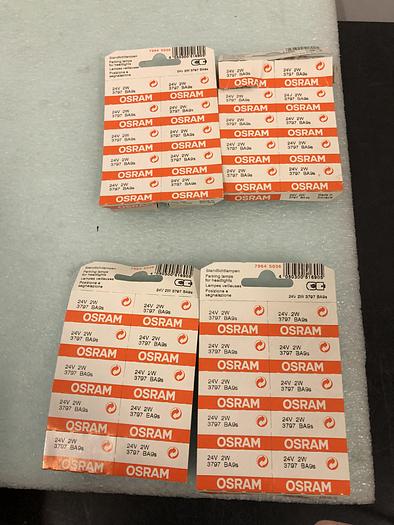 Used OSRAM 3797 BA9S 24V 2W