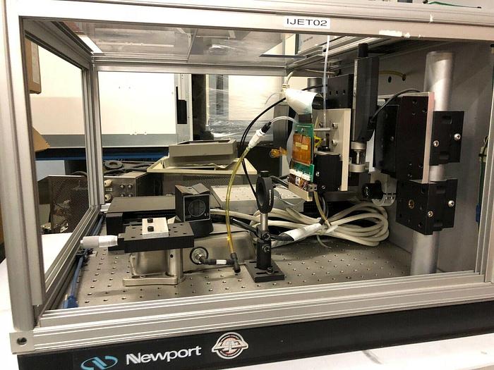 Used GLOBAL INKJET SYSTEMS MERCURY 1202 NEWPORT INK JET EVALUATION SYSTEM