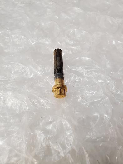 Used DUNIWAY SFBN-24-225 SILVER-PLATED 12 POINT BOLTS (PACK OF 18)