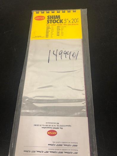 DARTUS  SHIM STOCK 5'' x 20''