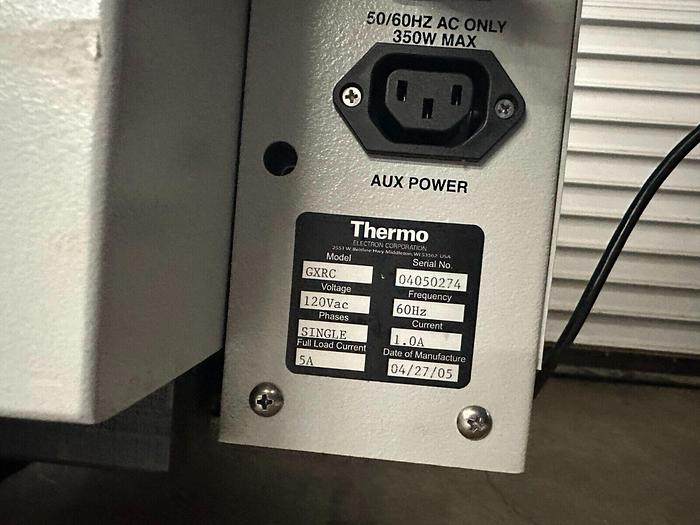 Used THERMO MICROXR MICROBEAM XRF SYSTEM MODEL GXRC