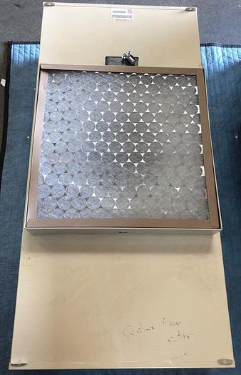 Used CLEAN ROOM FILTER CRI 12254 SN 0124555. SAM24 MICROSOUND CRF LOW WATT