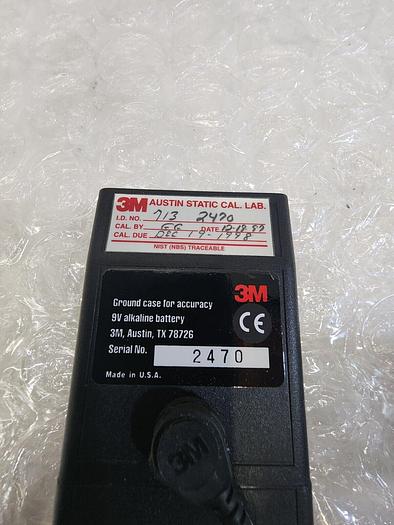 Used 3M 713 AIR IONIZER TESTER FIELD METER