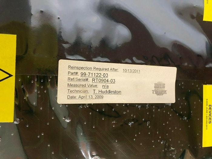 Used RITE-TRACK 99-71122-03 TRACK INTERFACE BOARD