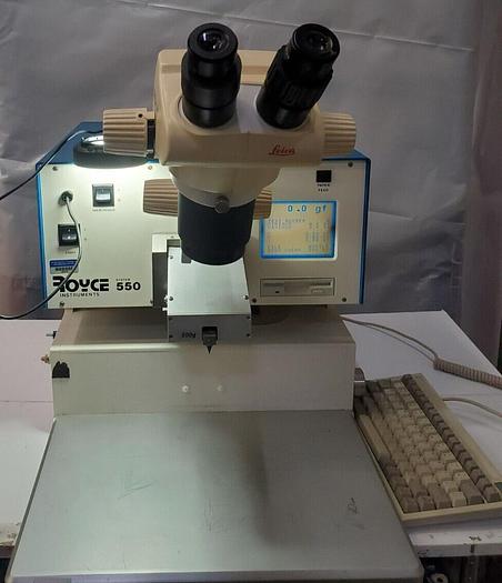Used Royce Instruments System 550 WIRE BOND PULL TESTER