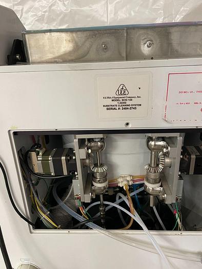 Used UTE SCS i 124 SUBSTRATE CLEANING SYSTEM