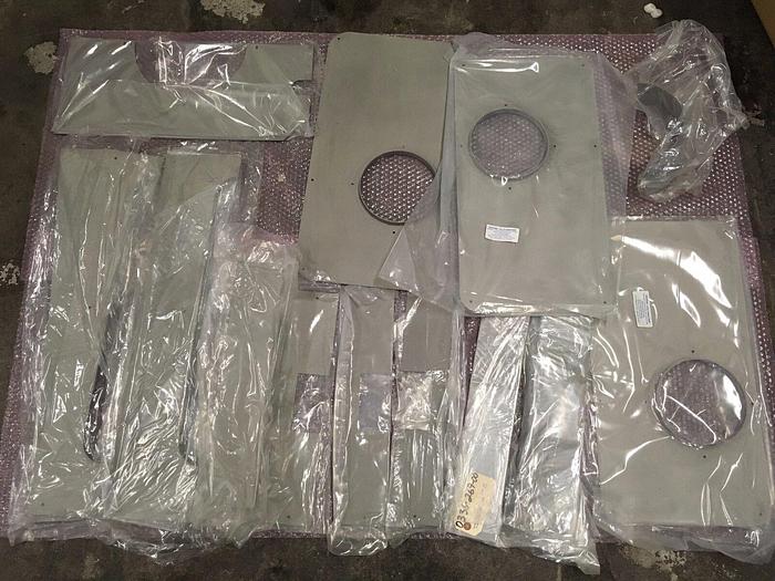 Used Veeco RF 350 or RF 1201 Ion Mill shielding 4 sets
