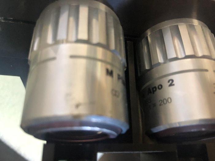 Used NAVITAR/ MITUTOYO TV0908A0 Optical Inspections station.