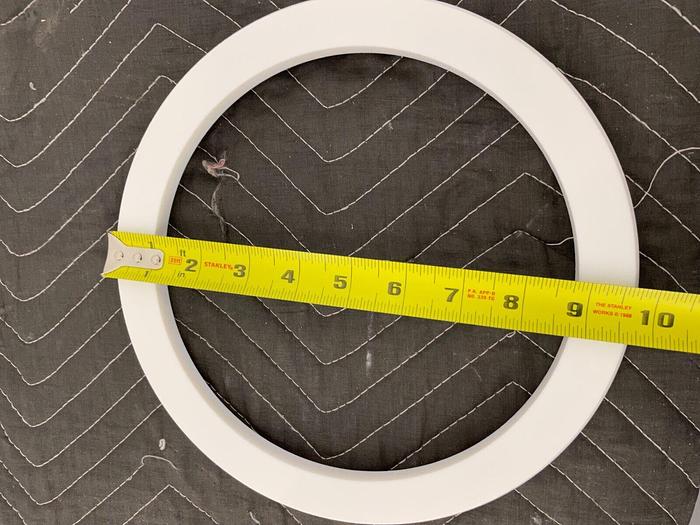 Used STRASBAUGH POLISHER RING 10"