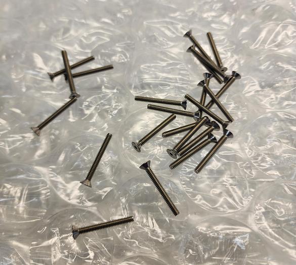 Used MCMASTER CARR SCREWS