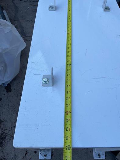 Used BOC EDWARDS CLEANROOM PUMP STAND WITH EARTHQUAKE BRACKETS