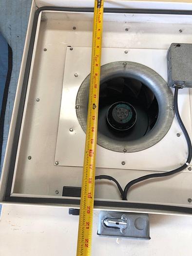 Used CLEANROOM FILTER CRI 12254 SN 0124550. SAM24 MICROSOUND CRF LOW WATT