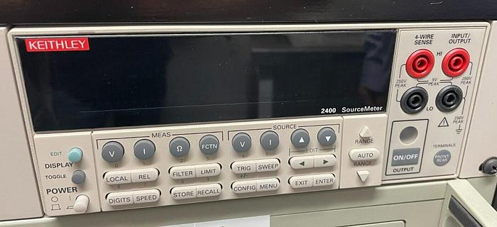 Used KEITHLEY 2400 SOURCE METER