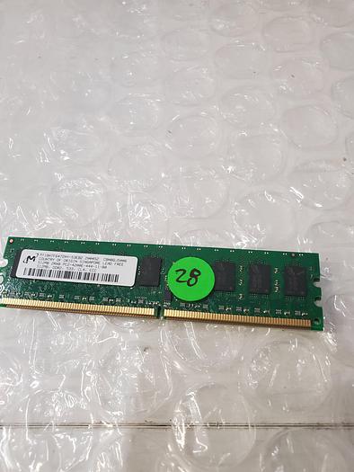 Used MICRON MT18HTF6472AY-53EB2 512MB DDR2 MEMORY