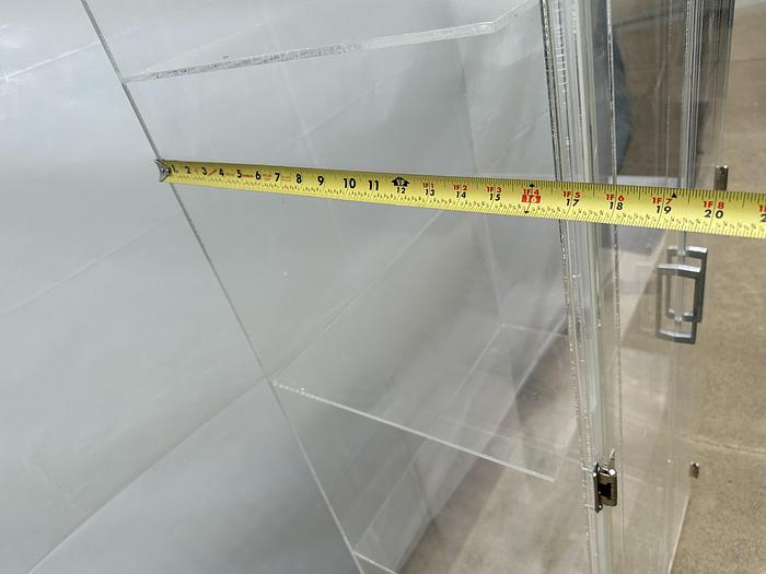 Used TERRA UNIVERSAL ACRYLIC STOARGE CABINET 9011-07