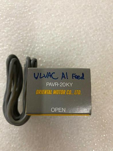Used ULVAC PAVR-20KY ORIENTAL MOTOR CO