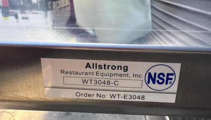 Used NSF Stainless Steel Workbench - 30" x 48"