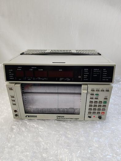 Used OMEGA OM500 MULTI-TREND AND DATA LOGGER